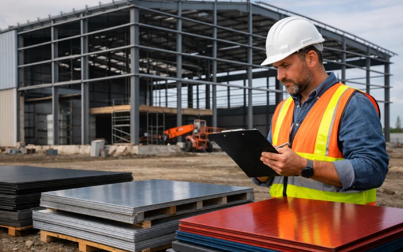 اهمیت انتخاب ورق مناسب در سوله_سازی