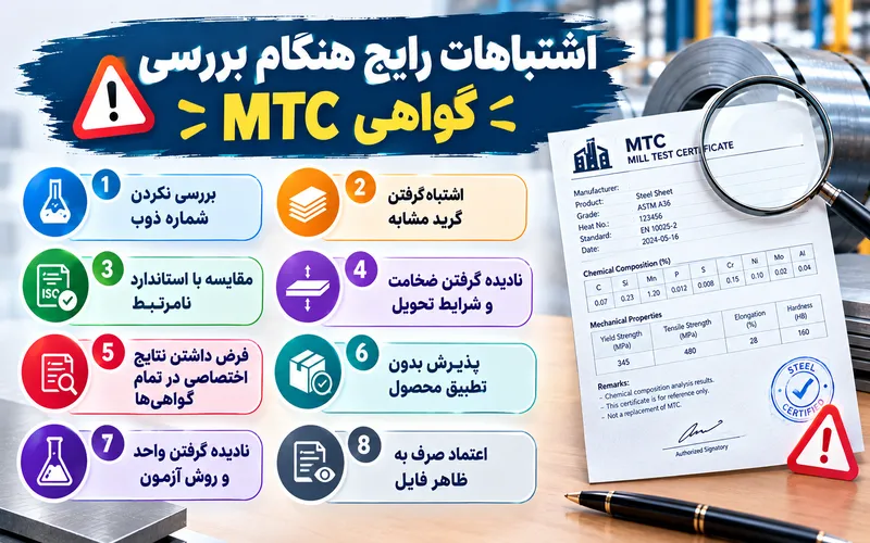 بررسی گواهی MTC