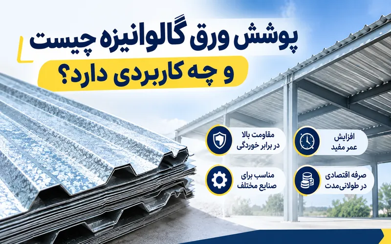 پوشش روی ورق گالوانیزه