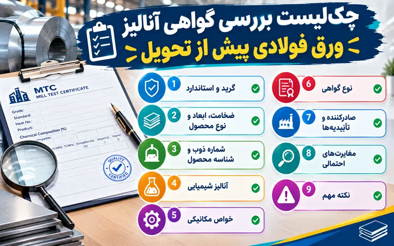 چکلیست بررسی گواهی